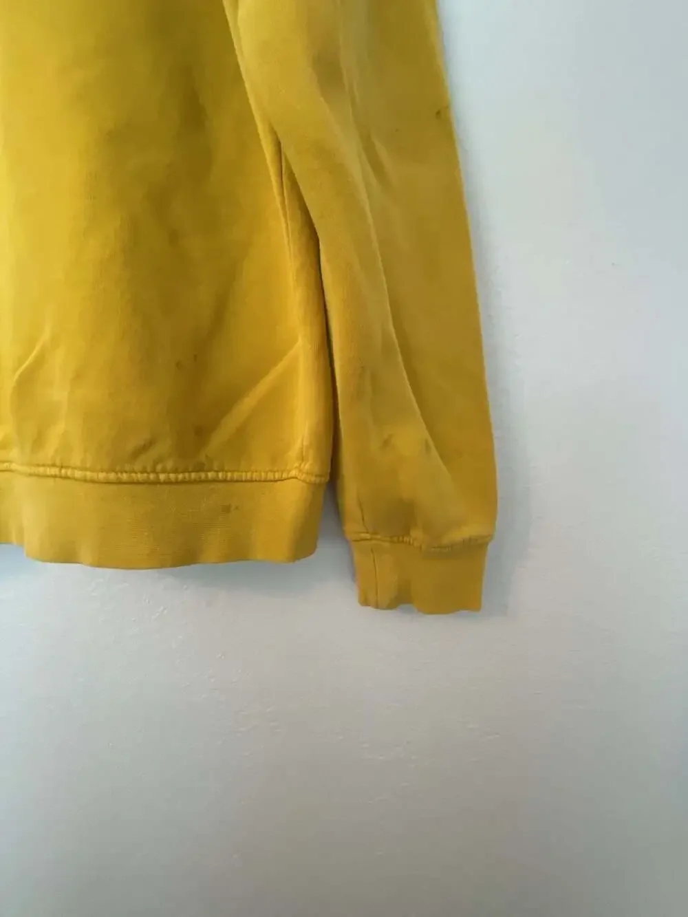 Jordan Brooklyn Fleece Pullover Hoodie in Yellow Ochre Size M Street wear